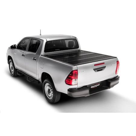 Undercover TONNO HARD FOLDING TriFold NonLockable Black SemiGloss Textured Black Aluminum FX41003